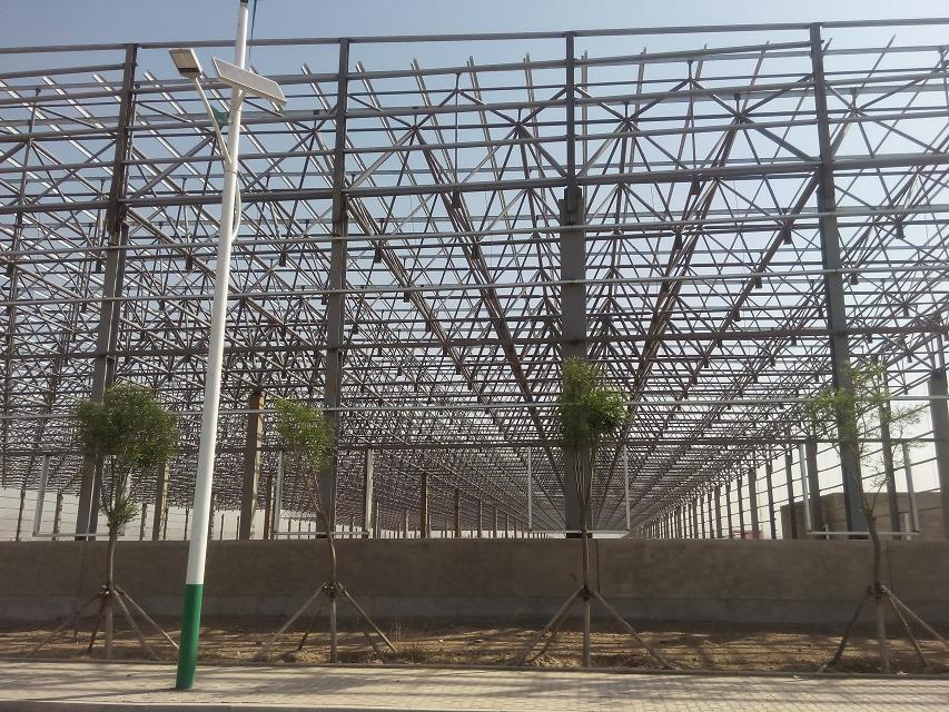 嘉定汽车工业厂房网架